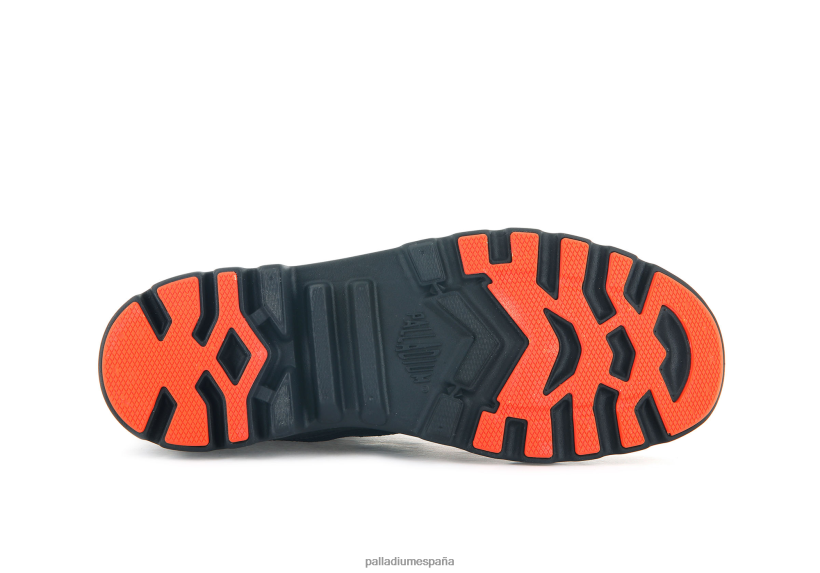 unisexo pampa travel liteplus impermeable Palladium negro botas DF42XP75