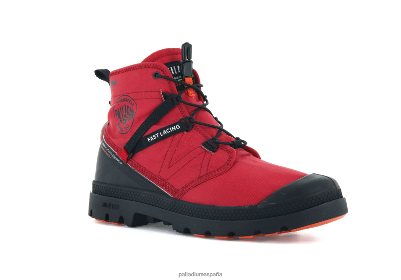 unisexo pampa travel liteplus impermeable Palladium salsa roja botas DF42XP51
