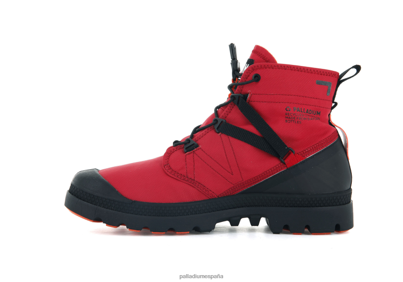unisexo pampa travel liteplus impermeable Palladium salsa roja botas DF42XP51