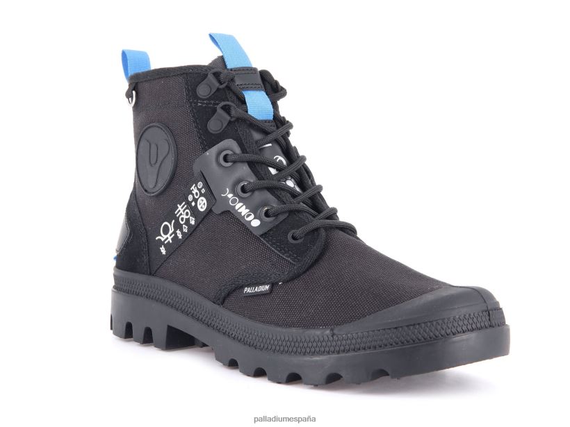 unisexo pampa x destino Palladium negro botas DF42XP34