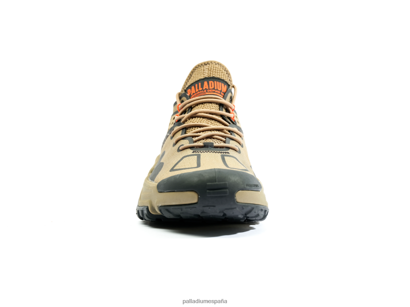 unisexo paquete ligero fuera de la red Palladium verde oscuro zapatos DF42XP206