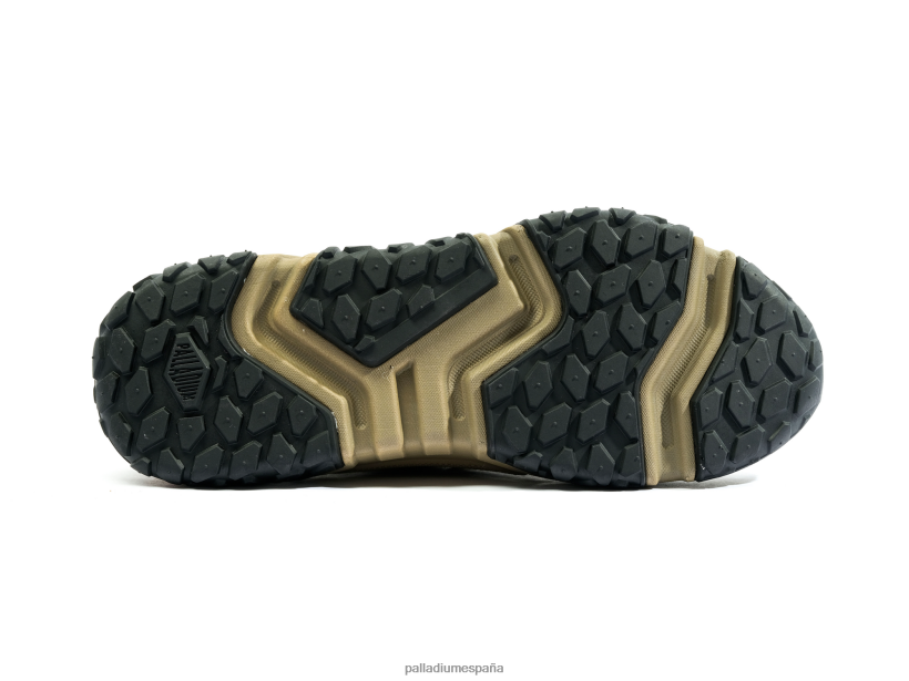 unisexo paquete ligero fuera de la red Palladium verde oscuro zapatos DF42XP206