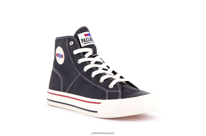 unisexo persiana palla Palladium negro zapatos DF42XP148