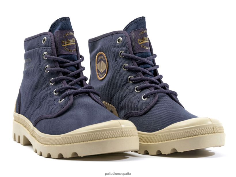 unisexo ropa de trabajo pallabrousse Palladium humor índigo botas DF42XP10