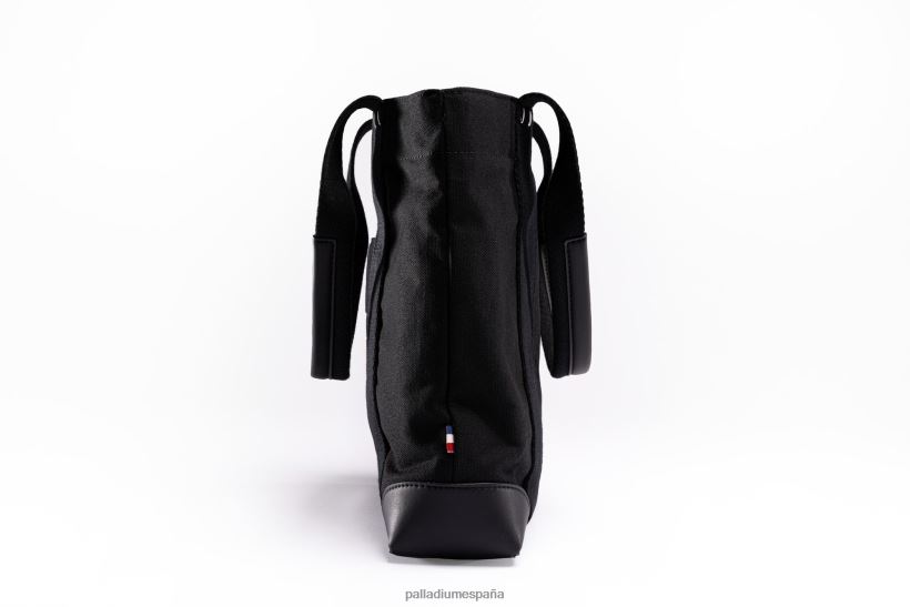 unisexo totebag pequeño de lona Palladium negro bolsas DF42XP322