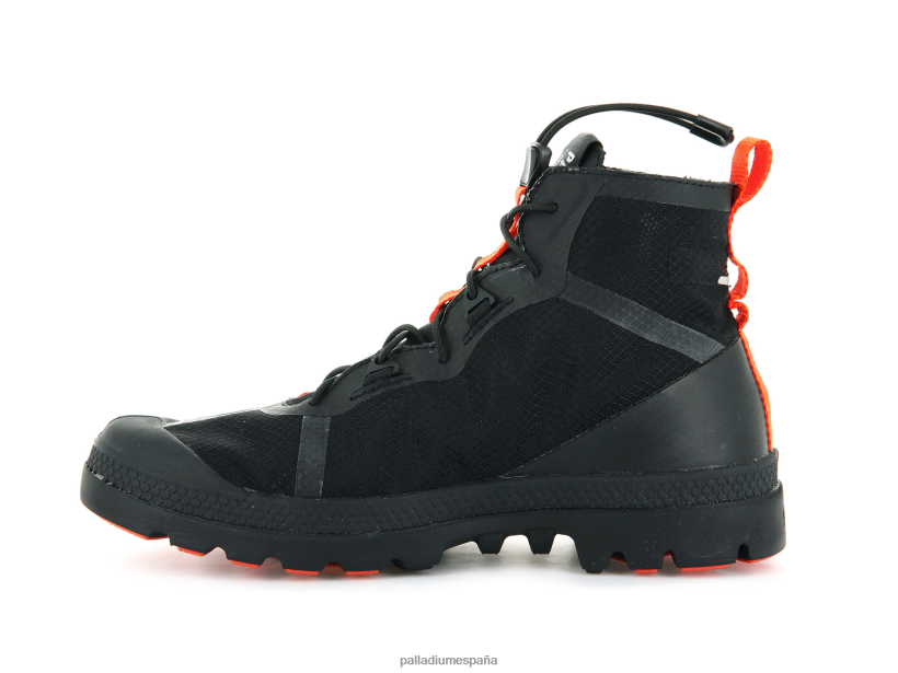unisexo viaje liteplus aventura Palladium negro botas DF42XP57