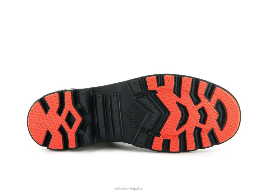 unisexo viaje liteplus aventura Palladium negro botas DF42XP57