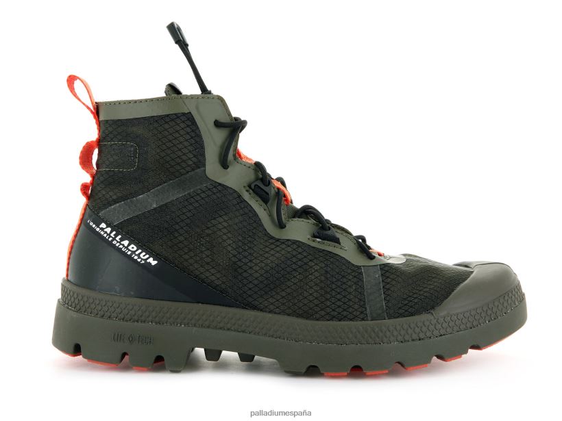 unisexo viaje liteplus aventura Palladium noche de oliva botas DF42XP60
