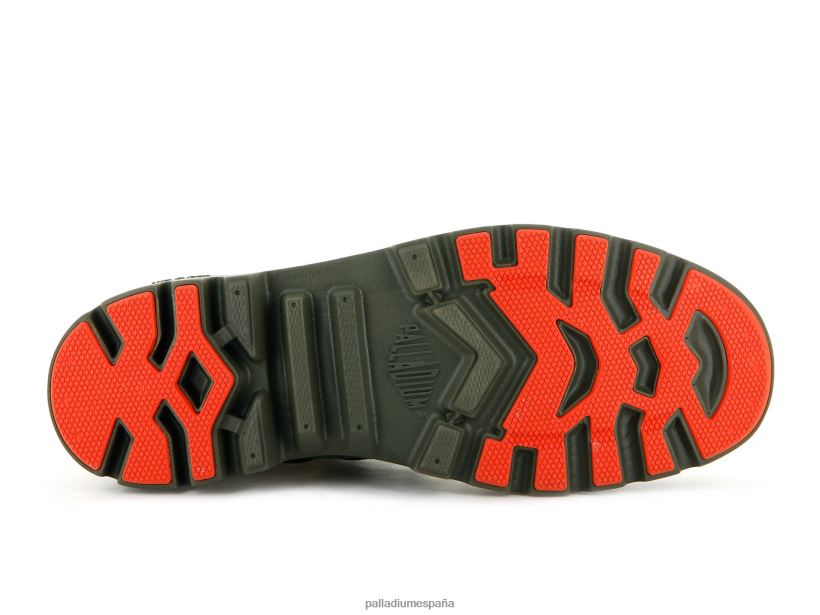 unisexo viaje liteplus aventura Palladium noche de oliva botas DF42XP60