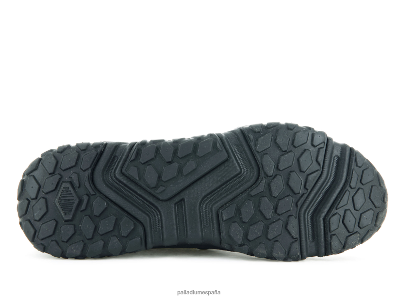 unisexo wpplus cruzado fuera de la red Palladium negro zapatos DF42XP140